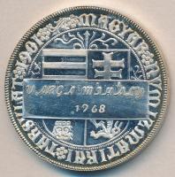 Csóka Zsuzsa (1962-) 1999. "MÉE / Jubileumi tagsági érem - Szent László" névre szóló Ag em...