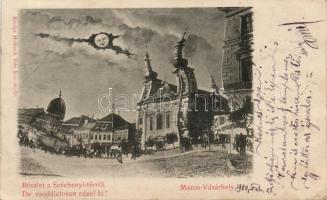 Marosvásárhely Széchenyi square, "De csodálatosan nézel ki!" drunk vision (EB)