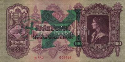 1930. 100P (2x) + 1932. 50P (2x) 3db "Városi Pártvezető Sopron" illetve "Parancsnoksá...