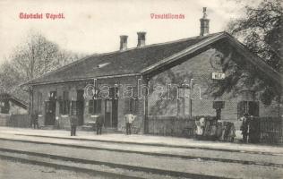 Vép vasútállomás (fa)