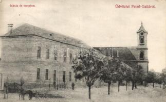 Tatabánya - Felsőgalla iskola és templom (EK)