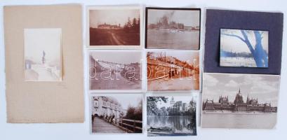 cca 1900-1930 9 régi Budapest fotó