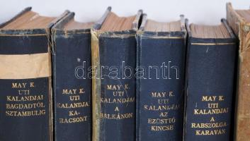 7db May Károly kötet: Az olajkirály; A szkipetárok földjén; Az Ezüsttó kincse; A Balkánon; A rabszol...