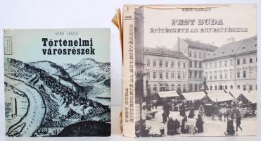 Gerő László: Történelmi városrészek, Bp., 1971, Műszaki; Pest-Buda építészete az egyesítéskor, Bp., ...