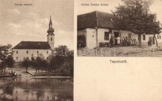 Tapolcafő Orbán Sándor üzletével