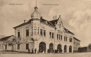 Orsova the department store of Mór Scheinberger (EB)