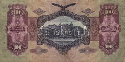 1930-41. 10P + 20P (3x) + 50P + 100P hamis "Városi Pártvezető Sopron" illetve nyilaskeresz...