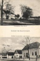 Sárszentlőrinc Klaithal kereskedése, Piac tér a községházával (b)