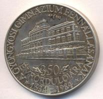 1984. "A Gyöngyösi Gimnázium fennállásának 350. évfordulójára" Ag emlékérem (34.49g/0.640)...