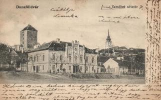 Dunaföldvár Erzsébet sétatér (small tear)