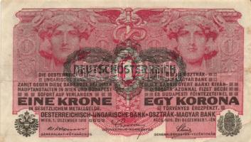 1916. 1K előoldal Deutschösterreich felülnyomással, hátlapon "Felülbélyegzés 1919 jan.16. Szent-Tamás Város Tanácsa" szögletes nem hivatalos bélyegzés T:III + 1918. 25K "3024" sima hátlapon "Hajdu Vármegye Hajdunánás Község 1901" nem hivatalos körbélyegzővel T:III