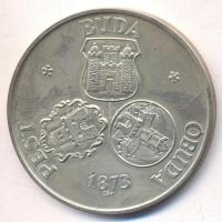 Csúcs Viktória (1934-) 1973. "Pest-Buda-Óbuda egyesítésének centenáriuma / ÁPV emléktallér&quot...