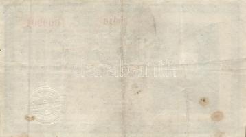 1918. 25K "3016" sima hátlap, "Szegedi Kézműves Bank" szárazpecséttel T:III