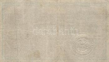 1918. 25K "3110" hullámos hátlap, "Szegedi Kereskedelmi és Iparbank" szárazpecsé...