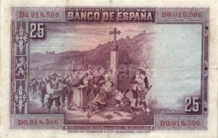 Spanyolország 1928. 25P + 50P T:III
Spain 1928. 25 Pesetas + 50 Pesetas C:F