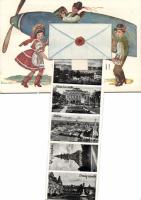 Hódmezővásárhely leporellocard s: Bernáth