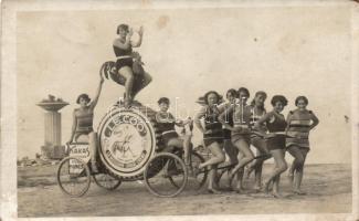 Siófok Le Coq, Kakas cipőpaszta reklám, photo (fl)