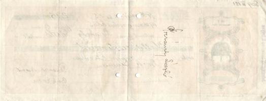 1930-as évek 8db váltó Diósgyőr keltezéssel, egyik kitöltetlen, a többi lyukasztva