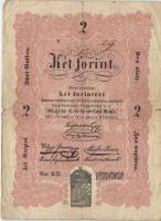 1848. 2Ft "Kossuth bankó" keltezés nélkül T:III-