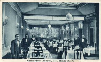 Budapest VII. Raposa étterem, Akácfa utca 12.