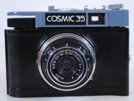 Lomo Cosmic 35 fényképezőgép eredeti tokjában, javításra szorul / Photo camera in original case, needs repair