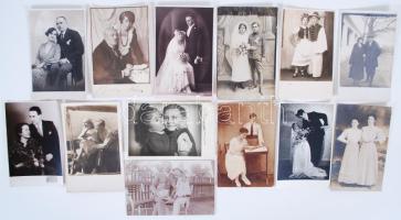 Párosan szép az élet 13 db fénykép és fotólap