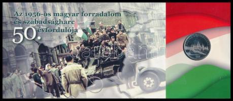 2006. 50Ft "1956-os forradalom" + 500Ft bankjegy "1956-os forradalom" díszcsomagolásban T:BU,I