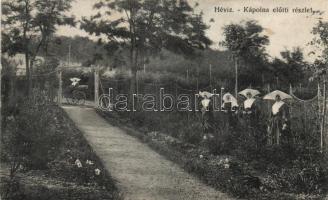 Hévíz kápolna, nővérek (fa)