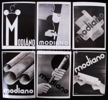 6 db fotó Mondiano plakátokról