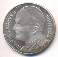 Olaszország DN "II. János Pál pápa" ezüstözött emlékérem T:PP Italy "Pope John Paul II" silver-plated medallion C:PP