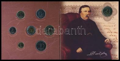 2003. 1Ft-100Ft 8klf db, szettben, benne 20Ft "Deák" T:BU