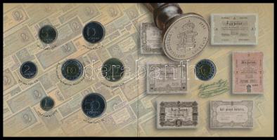 2002. 1Ft-100Ft 8klf db, szettben "Kossuth Év", benne 100Ft "Kossuth" T:BU