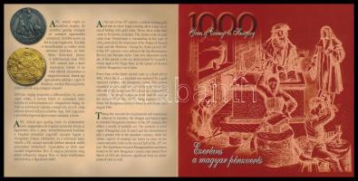 2001. 1Ft-100Ft 7klf db, szettben "Ezeréves a magyar pénzverés" T:BU