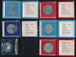 1981. 100Ft "Bulgária 1300 éves" T:PP + 1983. 100Ft "Széchenyi István" T:BU + 19...