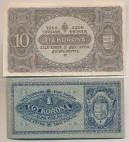 1920. 1K + 10K + 20K + 1923. 50K "Orell Füssli..." T:I,I-,II