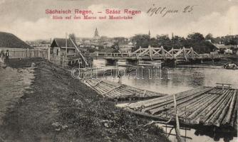 Szászrégen Maros riverside