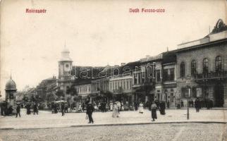 Kolozsvár Deák street, Grand Café, the shop of Jenő Stief