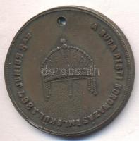 1867. "Honvéd Emlék - Az 1867. évi Honvéd Egyletek Alakításának Emlék Zálogául / A Buda Pesti K...