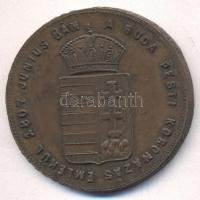 1867. "Magyar Emlék Pénz- Emlékül az 1865. évi Országgyűlés megnyitására / A Buda Pesti Koronáz...