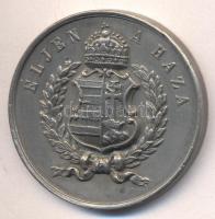 1867. "Emlékül az 1865. évi Országgyűlés megnyitására Pesten / Éljen a Haza" ezüstözött Br...