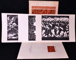 1963 Derkovits Gyula: 1514. Bálint György előszavával. Bp., Képzőművészeti Alap Kiadóvállalata. 12 f...