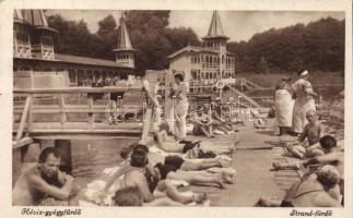 Hévíz gyógyfürdő, fürdőélet