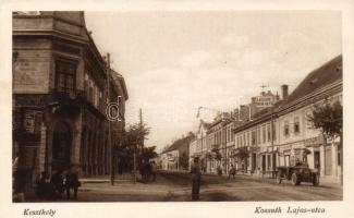 Keszthely Kossuth Lajos utca automobillal