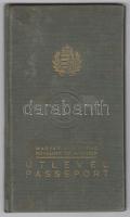 1938 Keményfedeles útlevél fotóval