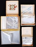 4db régi, egyiptomi és orosz cigarettásdoboz különféle méretben / 
Egyptian and Russian cigarette bo...