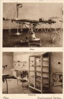 Pápa Irgalmas-rend kórháza, műtő és előkészítő