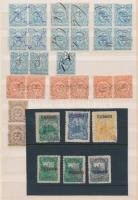 Kolumbia + Nicaragua 23 db + 6 db távírda bélyeg