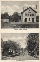 Csepreg vasútállomás, Szent György utca (kis szakadás / small tear)