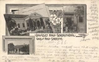 Nagyszered, Nagyszredistye with shop