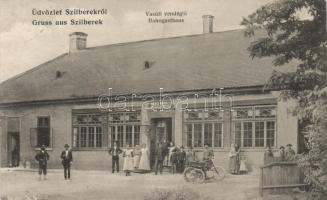 Szilberek Antal Mancz's railway restaurant